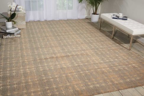 Nourison Home Silken Allure Grey 5'6