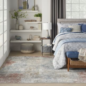 Nourison Home Quarry Ivory/Multi 6'7