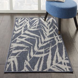 Nourison Home Aruba Slate/Cream 2'8