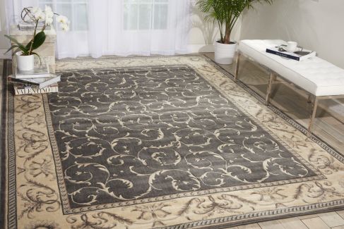 Nourison Home Somerset Charcoal 7'9