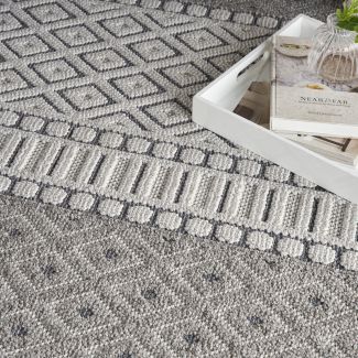 Nourison Home Paxton Ivory/Slate 7'10