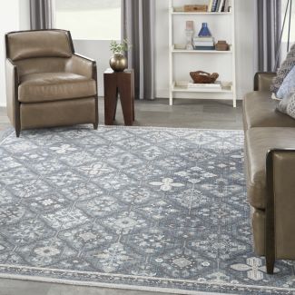 Nourison Home Lennox Blue/Grey 9' x 12'