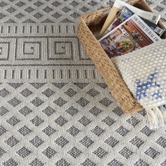 Nourison Home Paxton Ivory/Slate 9' x 12'2