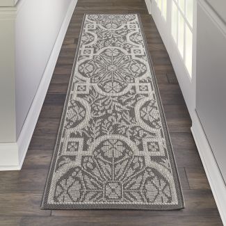 Nourison Home Aruba Ivory/Grey 2'2