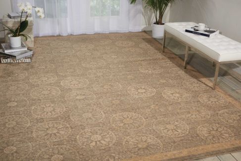 Nourison Home Silken Allure Mushroom 7'9