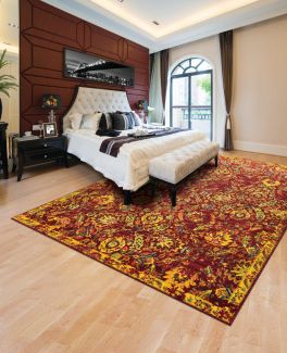 Nourison Home Timeless Pomegranate 7'9