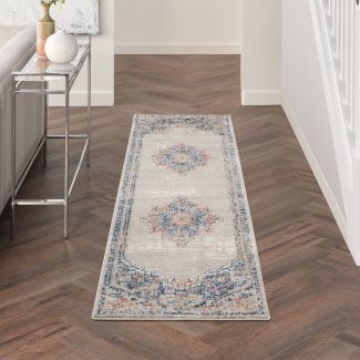 Nourison Home Quarry Blue/Grey 2'2