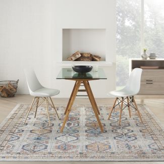 Nourison Home Quarry Grey/Multi 6'7
