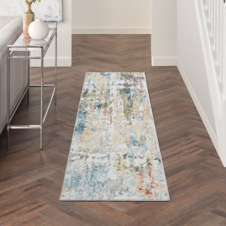 Nourison Home Trance Ivory/Multi 6'6
