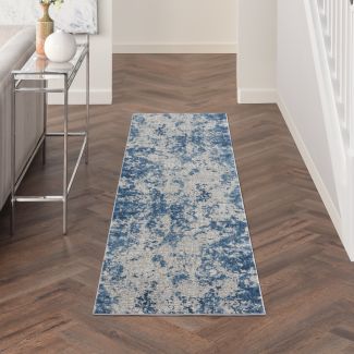 Nourison Home Rustic Textures Grey/Blue