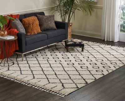 Nourison Home Moroccan Shag Cream 7'10