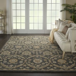 Nourison Home Jazmine Navy 8'6