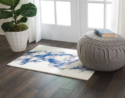 Nourison Home Twilight Ivory/Blue