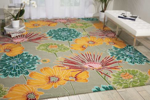 Nourison Home Fantasy Grey