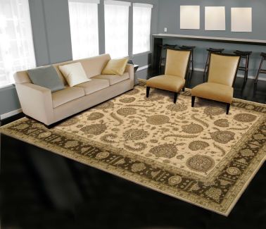 Nourison Home Heritage Hall Beige 9'9