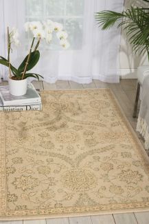 Nourison Home Luminance Cream/Mint 3'5