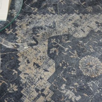 Nourison Home Malta Navy 7'10