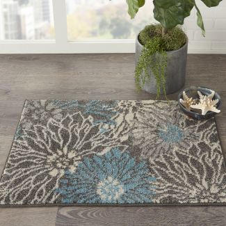 Nourison Home Passion Charcoal/Blue