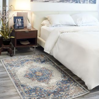 Nourison Home Quarry Blue/Grey 3' x 5'