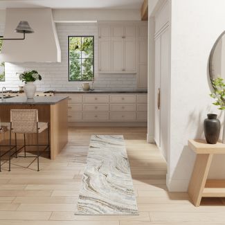 Nourison Home Glitz Grey Gold