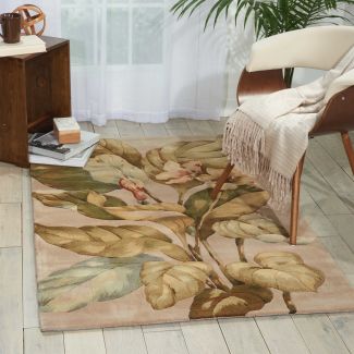 Nourison Home Tropics Beige
