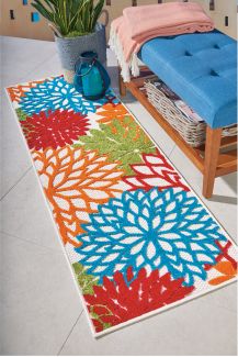 Nourison Home Aloha Green