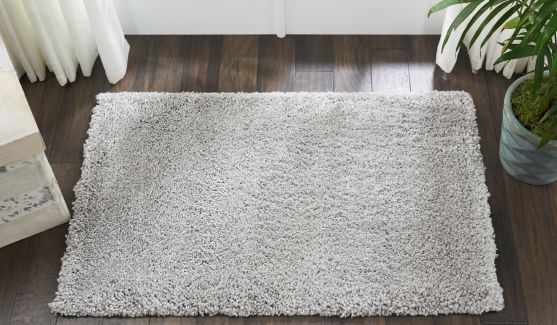 Nourison Home Malibu Shag Silver Grey