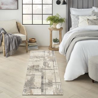Nourison Home Sustainable Trends Ivory Multicolor