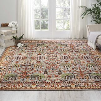 Nourison Home Aria Multicolor 7'10