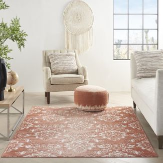 Nourison Home Elation Brick Ivory 4' x 6'