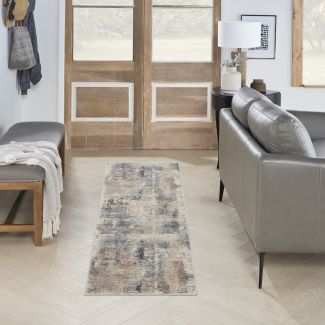 Nourison Home Rustic Textures Beige/Grey
