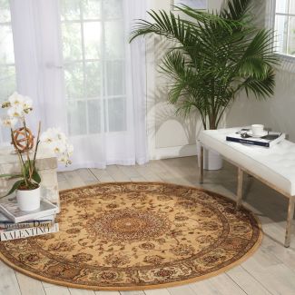 Nourison Home Nourison 2000 Beige 6' x Round
