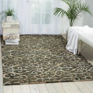 Nourison Home Tahoe Modern Charcoal 5'6