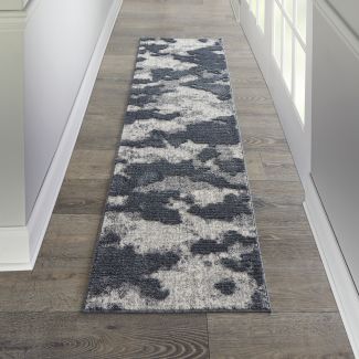 Nourison Home Zermatt Blue/Grey 2'2