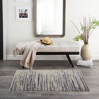 Nourison Moroccan Celebration Blue/Beige