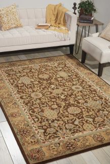 Nourison Home Lumiere Espresso 7'9
