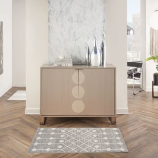 Nourison Home Grafix Grey