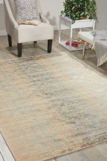 Nourison Home Luminance Sea Mist 3'5