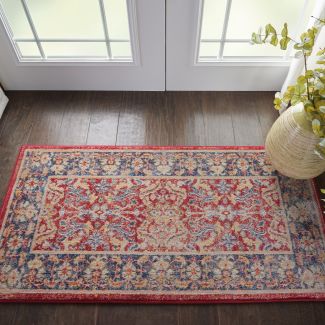 Nourison Home Ankara Global Red