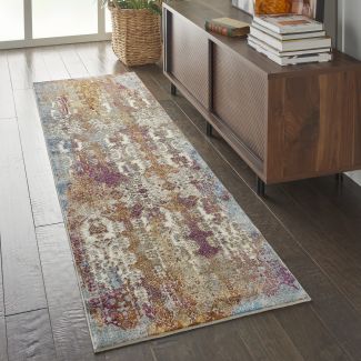 Nourison Home Radiant Ivory/Multicolor 2'3