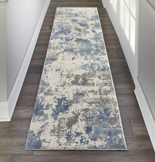 Nourison Home Rustic Textures Grey/Blue