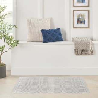Nourison Home Astra Machine Washable Grey