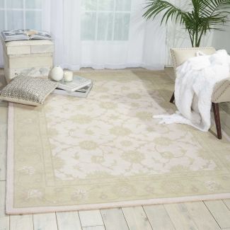 Nourison Home Zephyr Ivory/Green 7'6