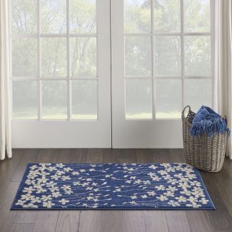 Nourison Home Tranquil Navy
