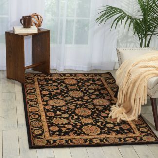 Nourison Home Living Treasures Black 2'6