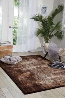Nourison Home Karma Latte 3'9