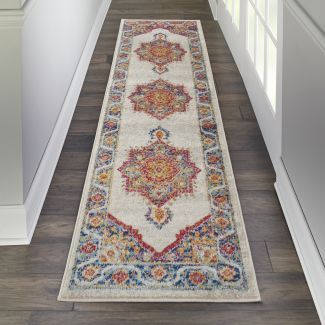 Nourison Home Persian Vintage Ivory/Multi 2'2