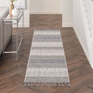 Nourison Home Paxton Ivory/Slate 2'2