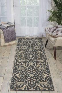 Nourison Home Luminance Graphite 2'3