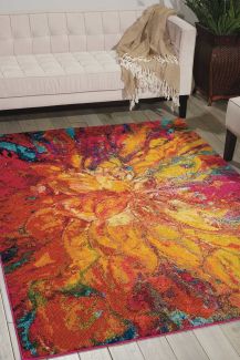Nourison Home Celestial Cayenne 3'11